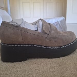 MATISSE Women's Suede Platform Loafers (FRANKIE) SZ 10 New in Box